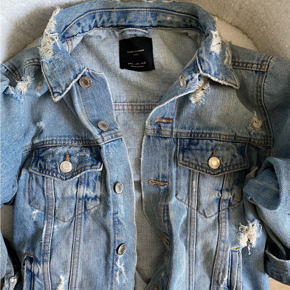 Zara Traufahalic Jean Jacket